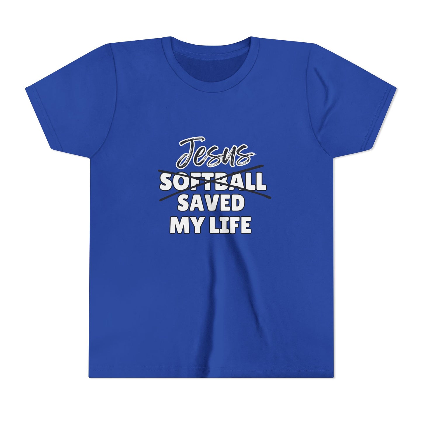 JSML Youth Softball- Cursive (white logo)