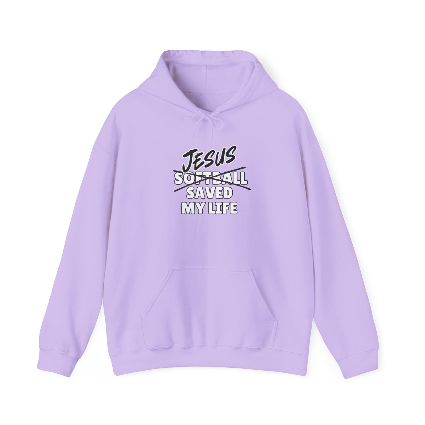 JSML Softball- Bold Hoodie (white logo)
