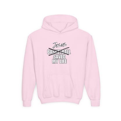 JSML Youth Basketball hoodie- Cursive (white logo)