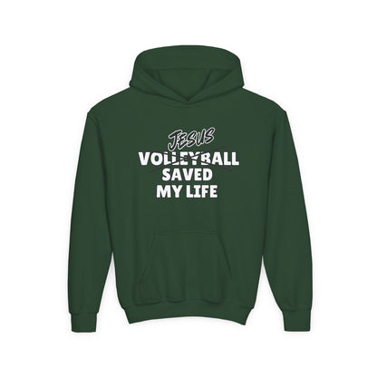 JSML Youth Volleyball hoodie- Bold (white logo)